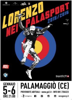 LORENZO NEI PALAZZI DELLO SPORT 'TOUR 2016'
